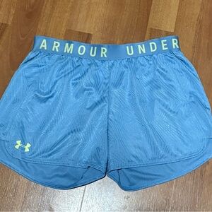 Under Armour Women's Athletic Blue Shorts